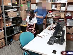 楽屋, フェラチオ, 捕まる, ハードコア, お仕置き, 現実, ティーン, ユニフォーム