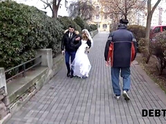 Brijd, Dichtbij, Man die toekijkt, Europees, Hd, Kousen, Tatoeage, Vrouw