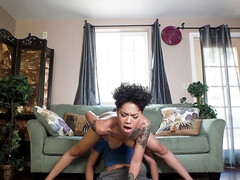 アジア人, お尻, 黒人, フェラチオ, バック, Hd, オマンコ, オッパイの