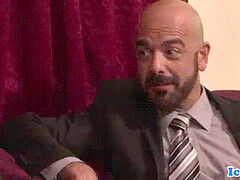 ベッドルーム, フェラチオ, 衣服着たままセックス, ゲイ, 毛深い