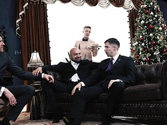 Eddie Patrick and Cole Blue are banging at the Xmas party