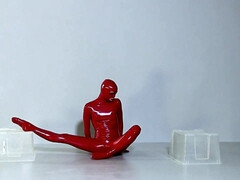 Fetisj, Flexibiel, Latex, Slet, Strak