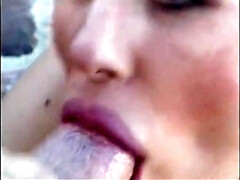 Beauté, Gros seins, Sucer une bite, Queue, Hard, Hd, De plein air, Chatte