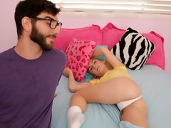 Rubia, Mamada, Estilo perrito, Pajear, Lamidas, Coño, Afeitado, Adolescente