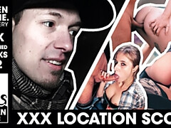 18, 素人, フェラチオ, イく瞬間, ドイツ人, なめる, 公共, オマンコ