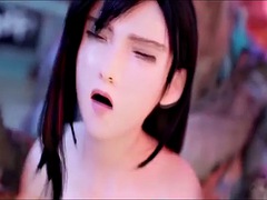 Tifa and Honoka DOA the Don Corneo Underground