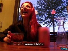 素人, 浴室, フェラチオ, ハメ撮り, 公共, 赤毛