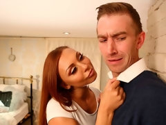 Arsch, Blasen, Hundestellung, Fingern, Handjob, Rotschopf, Jungendliche (18+), Titten