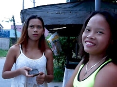 Grosse bite, Brunette brune, Philippine, Hard, Hôtel, Petite femme, Chatte, Nénés