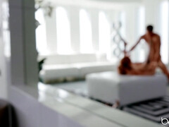 Lauren Phillips gets oiled up and fucked in the ass