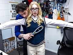 18, お尻, デカチン, ブロンド, フェラチオ, ガリガリ, ティーン, オッパイの