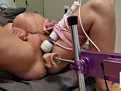 ヨーロピアン, フランス人, ハードコア, オナニー, 乳首, オッパイの, おもちゃ, 妻