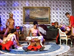 デカチン, デカパイ, フェラチオ, 茶髪の, イく瞬間, 乱交, ガリガリ, ティーン