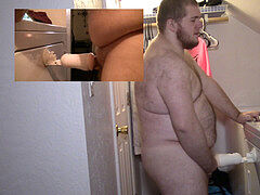 Corn Fed big Boy Pounds Fleshlight Pussy With harsh thrusts