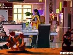 フェラチオ, チン, ハードコア, インド人, 熟年, 淫乱熟女, 母, 妻