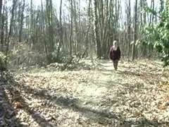 Anal, Belle grosse femme bgf, Français, De plein air