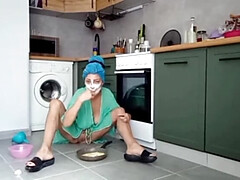 Bizarr, Nahrung, Hd, Hausfrau, Maske, Reif, Mutti, Muschi