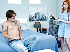 Ginger beauty Ariel Darling gets to enjoy a taboo romp