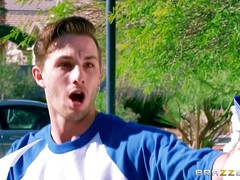 Grosser arsch, Grosse titten, Blasen, Schwanz, Hardcore, Milf, Muschi