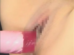 Handsome Japanese lady acting in hot close up porn video