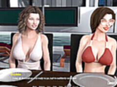 Outside, big cock, rump