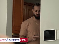 Schwarz, Spermaladung, Handjob, Lecken, Penis, Muschi, Realität, Schwestern