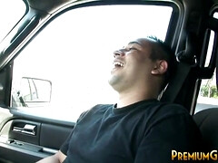 Hunter Bryce riding dick in hard fuck copulate scene