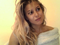 Leie, Blondine, Fingern, Lingerie, Masturbation, Spielzeuge, Netzkamera