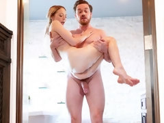 Culo, Rubia, Estilo perrito, Pajear, Besar, Lamidas, Afeitado, Tetas
