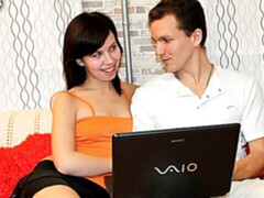 お尻, 茶髪の, 浮気する, フェティッシュ, 3p男男女, ティーン, 三人, オッパイの