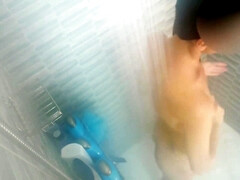 Grote kont, Blond, Stel, Hd, Naakt, Douche, Bekijker, Vrouw