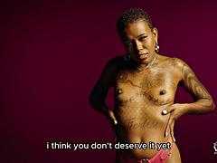 Ebony Stunners Sultry Mind Game Striptease Peels Off Every Single Layer in Private Solo Tease,