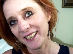 redhead GILF hardcore porn video