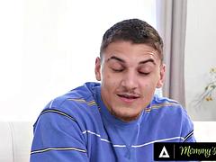 デカチン, デカパイ, ブロンド, 足, マッサージ, 淫乱熟女, 剃毛, 生徒