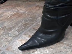 Stunning busty poilice babe rimmed and jizzed