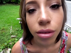 Arsch, Blasen, Hardcore, Im freien, Öffentlich, Muschi, Jungendliche (18+), Titten