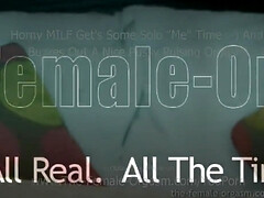 Rubia, Hembra, Madres para coger, Orgasmo, Coño, Solo, Juguetes, Vibrador