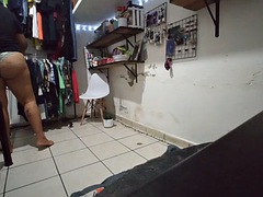 My mother in law on webcam video call part 2