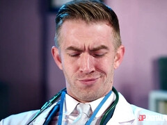 Kont, Pijpbeurt, Bruinharig, Sperma shot, Verpleegster, Doordringend, Russisch, Billekoek