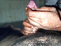 Incroyable, Bisexuelle, Sucer une bite, Couple, Éjaculation interne, Éjaculer dans la bouche, Massage, Épouse