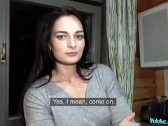 フェラチオ, 茶髪の, 大学生, チン, キッチン, お金, オマンコ, 剃毛