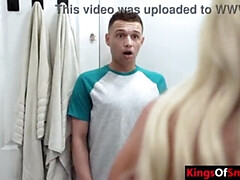 Blonde Stepmom Tiffani Madison Begs Step Son Johnny Love To Creampie Her Tight Pussy