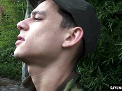 Jordi Leonard catches Rick Lennon playing with a dildo and fucks him