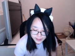 アジア人, 韓国人, 一人, ティーン, ウェブカメラ