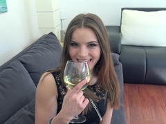 アナル, フランス人, ヒール, キス, なめる, オマンコ, ストッキング, フェラする