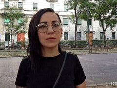 18 ans, Amateur, Anal, Cul, Queue, Lunettes, Réalité, Étudiant