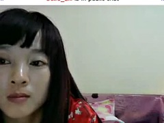 素人, アジア人, ソフトコア, 一人, ウェブカメラ