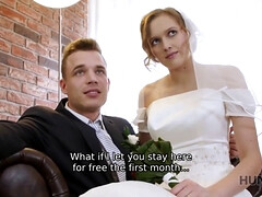 Leie, Braut, Paar, Europäisch, Geld, Jungendliche (18+), Hochzeit, Ehefrau