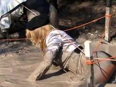 Fetisj, Lesbisch, Buiten, Uniformpje