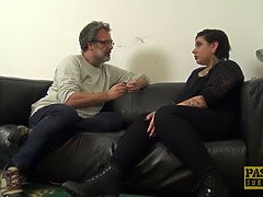 Sadomasochismus, Britisch, Pummelig, Domination, Fetisch, Hd, Realität, Tätowierung
